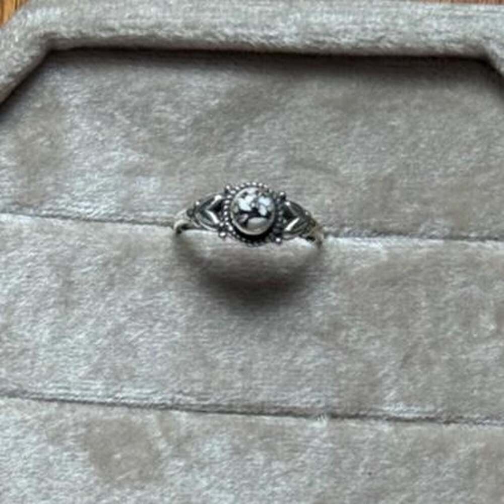 Southwestern Wild Horse Ring 925 Sterling Silver Artisan Handmade Size 8